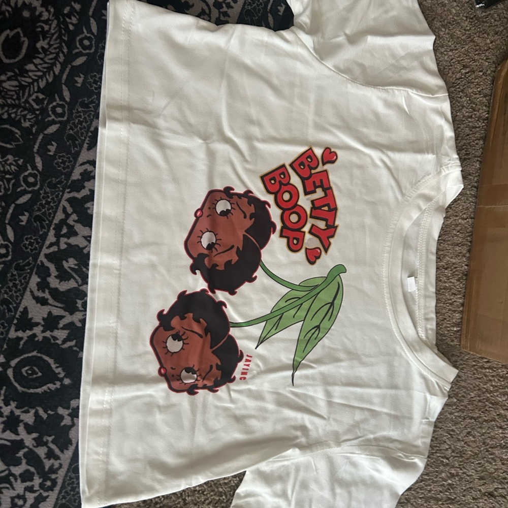 Betty boop y2K crop top